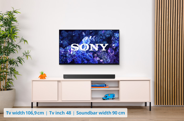 Sony BRAVIA 3 55 inches 4K LED (2025) + Sony HT-S400 visual Coolblue 1