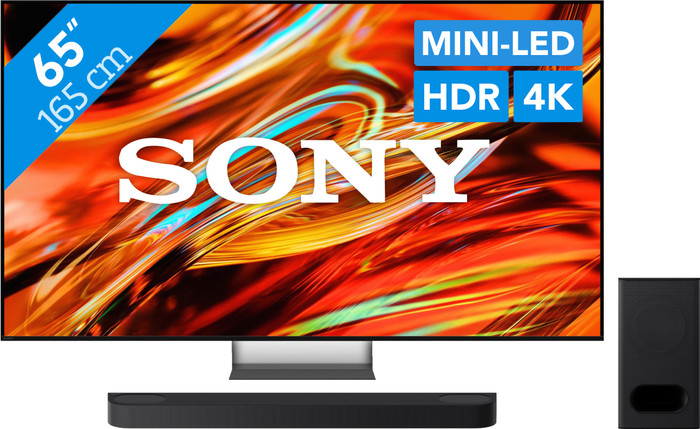 Sony Bravia 7 II True RGB 65" (2026) + Sony Bravia Theatre Bar 6 Zwart Main Image