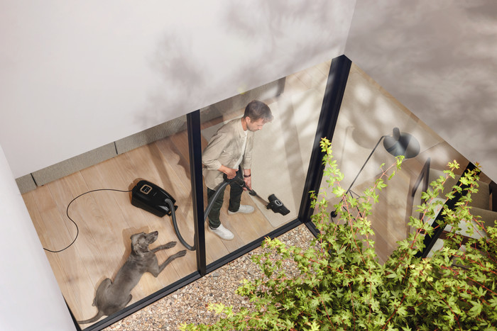 Miele Guard L1 Cat & Dog Noir Obsidien produit à l'usage