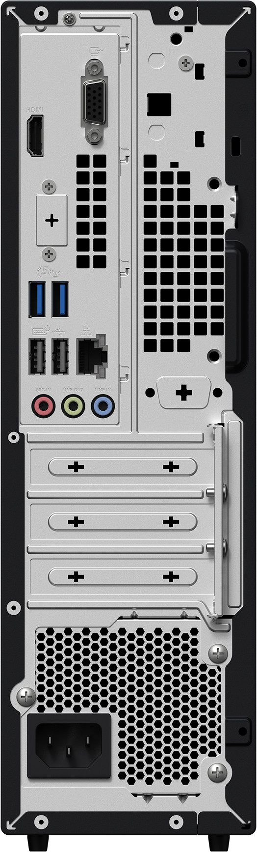 ASUS ExpertCenter SFF D501SER-514400013X arrière