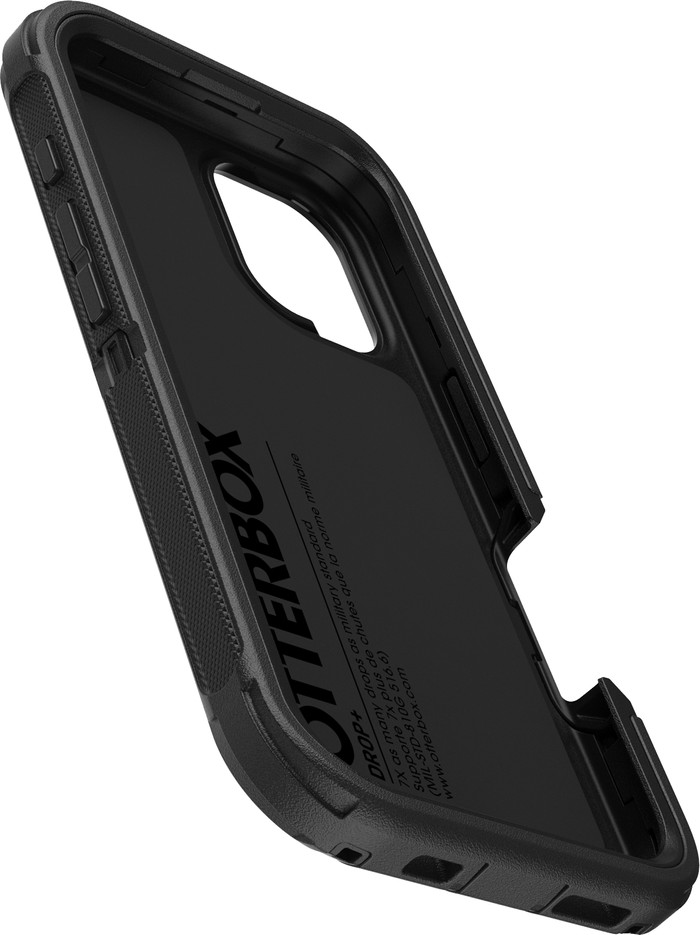 Otterbox Defender Apple iPhone 16 Back Cover Noir côté gauche