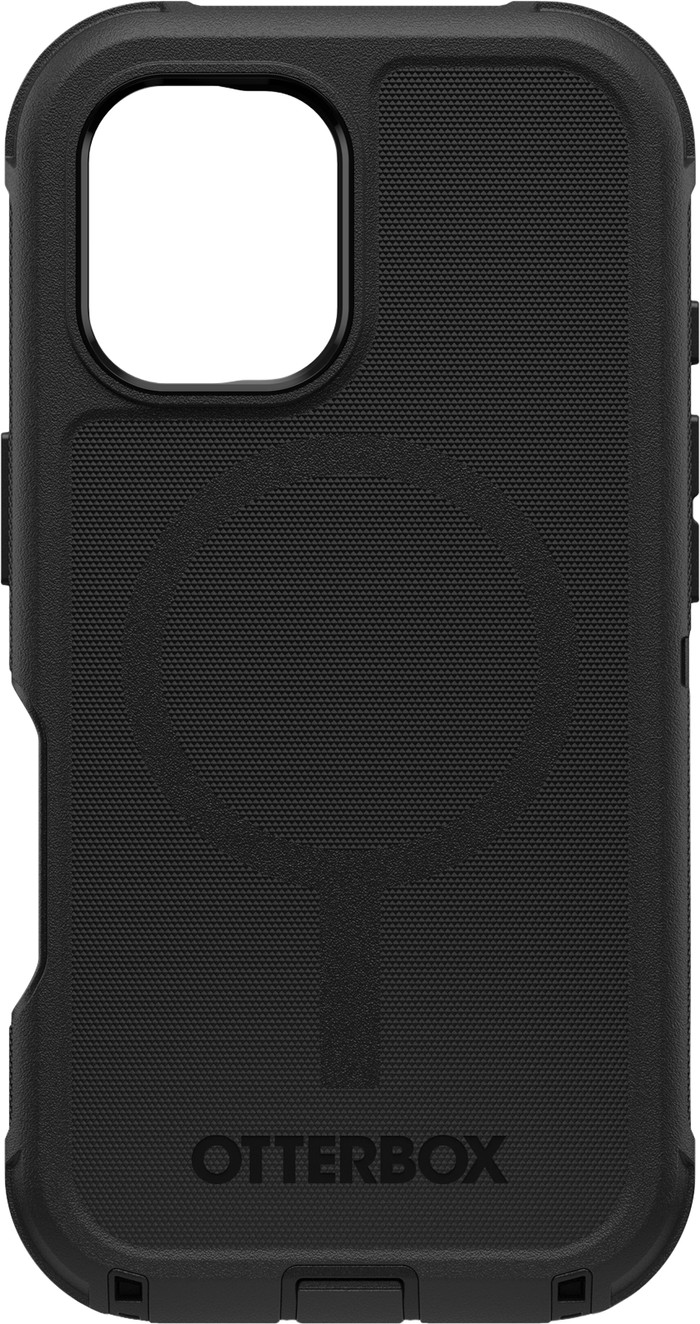 Otterbox Defender Apple iPhone 16 Back Cover Noir avant