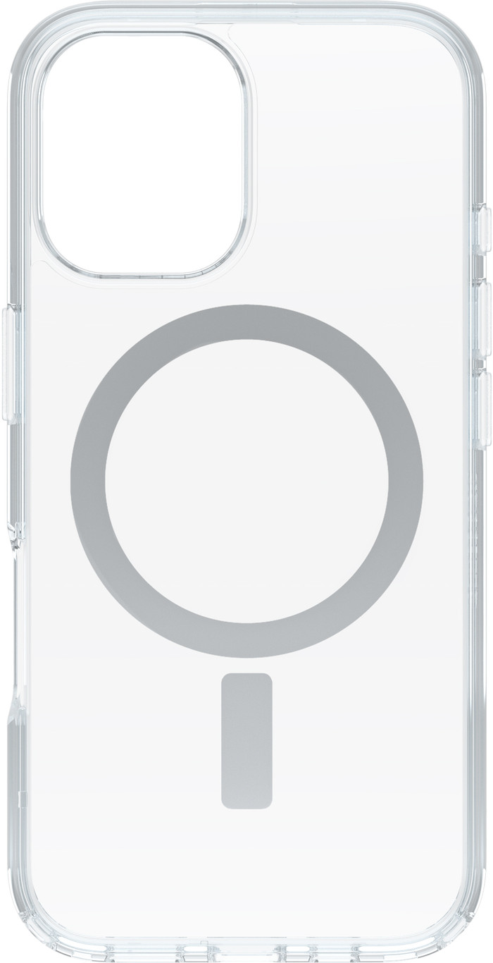 Otterbox Symmetry Apple iPhone 16 Back Cover met MagSafe Magneet Transparant voorkant