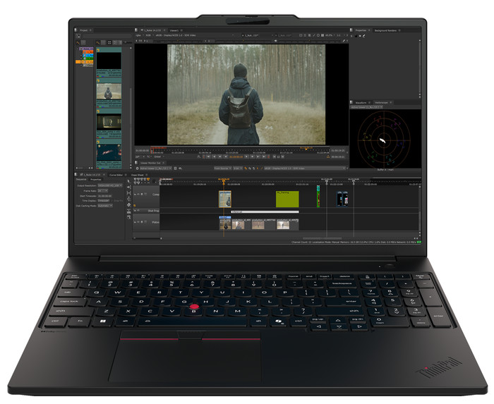 Lenovo ThinkPad P16s Gen 5 (AMD) Copilot+ PC - 21XG002FMB OLED Azerty voorkant