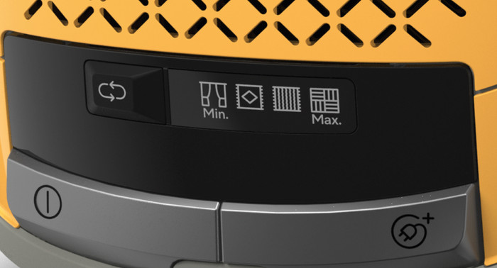 Miele Guard M1 Jaune Orangé détail