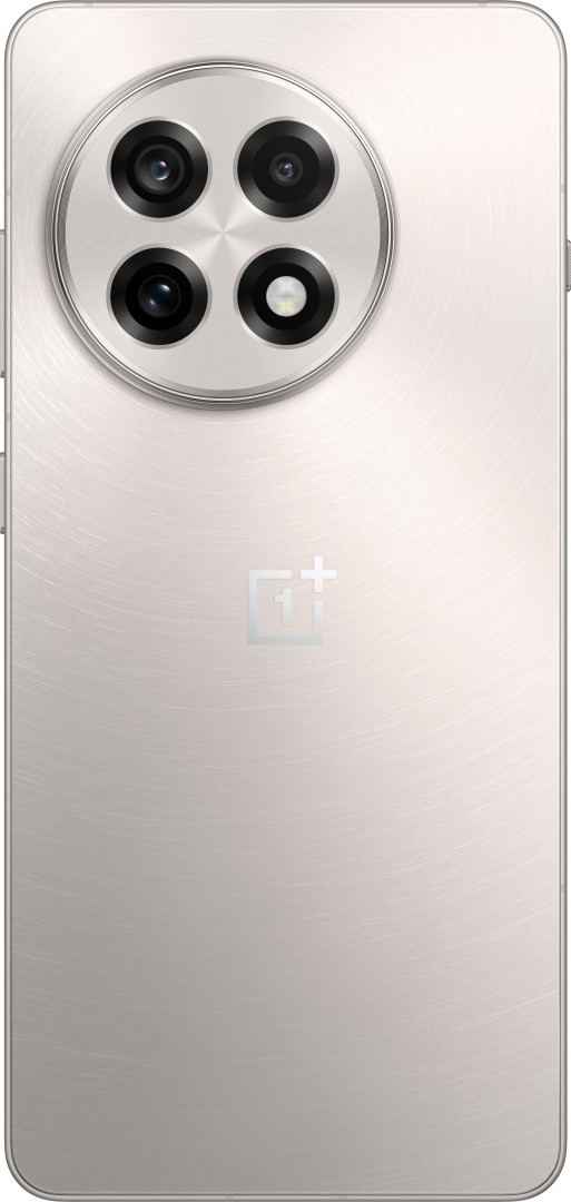 OnePlus 13R 256 Go Blanc 5G + Just in Case Soft Design Back Cover Transparent arrière