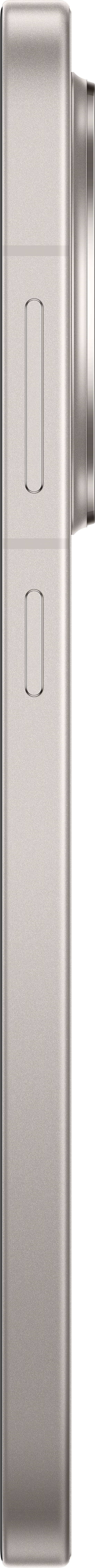 OnePlus 13R 256 Go Blanc 5G + Just in Case Soft Design Back Cover Transparent côté droit