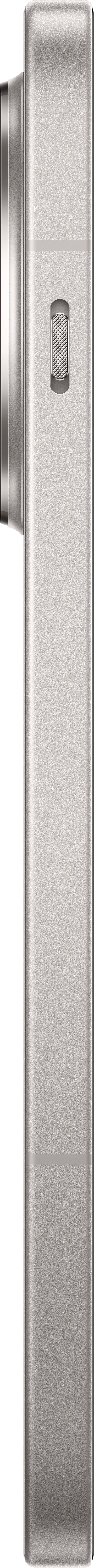 OnePlus 13R 256 Go Blanc 5G + Just in Case Soft Design Back Cover Transparent côté gauche