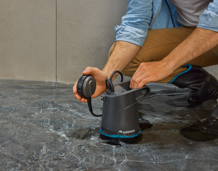 Gardena Dompelpomp 20000 Basic product in gebruik