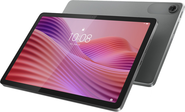 Lenovo Tab 64GB Wifi + 4G Grijs met Transparante Back Cover samengesteld product