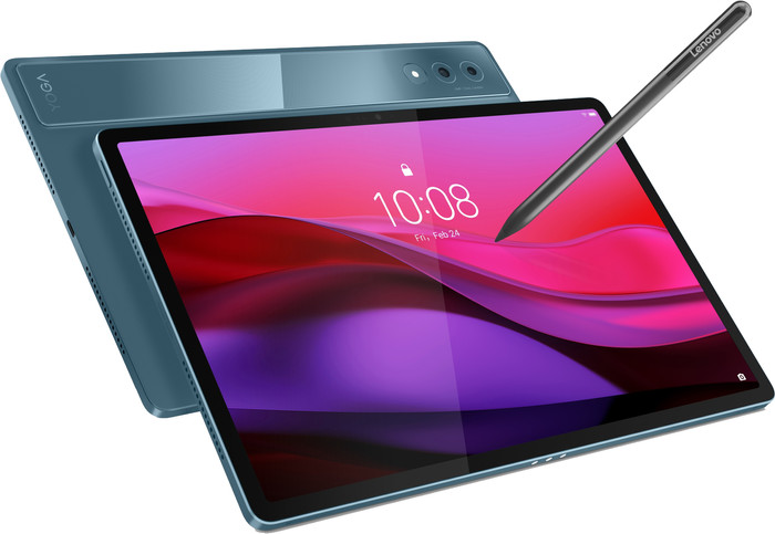 Lenovo Yoga Tab Plus 256GB Wifi Blauw met Stylus en Toetsenbordhoes AZERTY samengesteld product