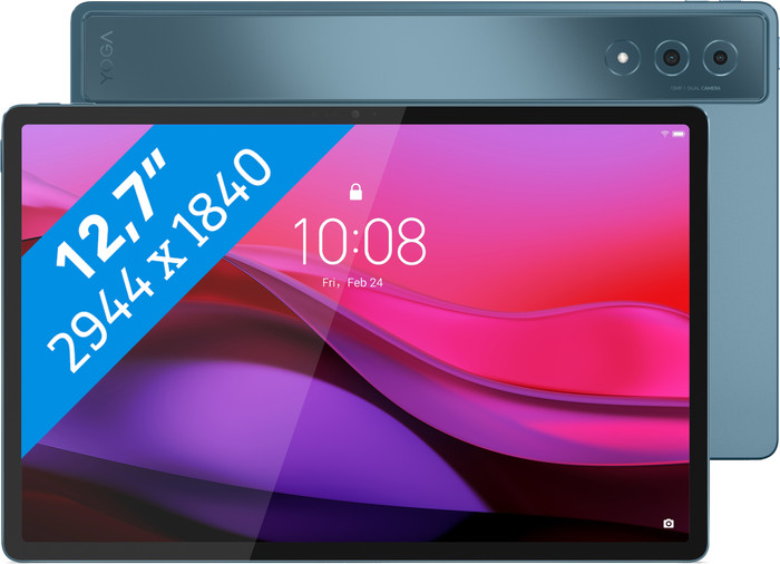 Lenovo Yoga Tab Plus 256GB Wifi Blauw met Stylus en Toetsenbordhoes AZERTY Main Image