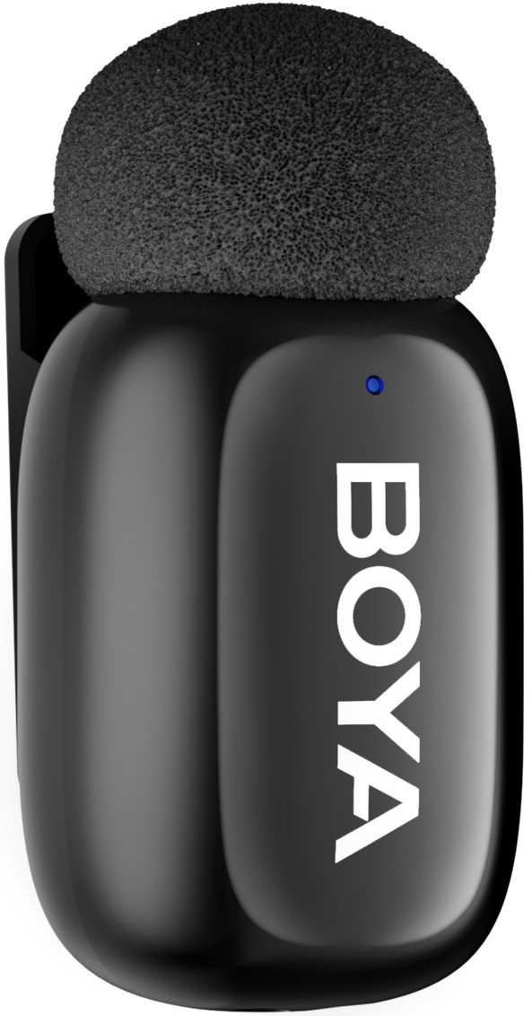 BOYA Mini Ultra-Mini Black (USB-C and Lightning) right side