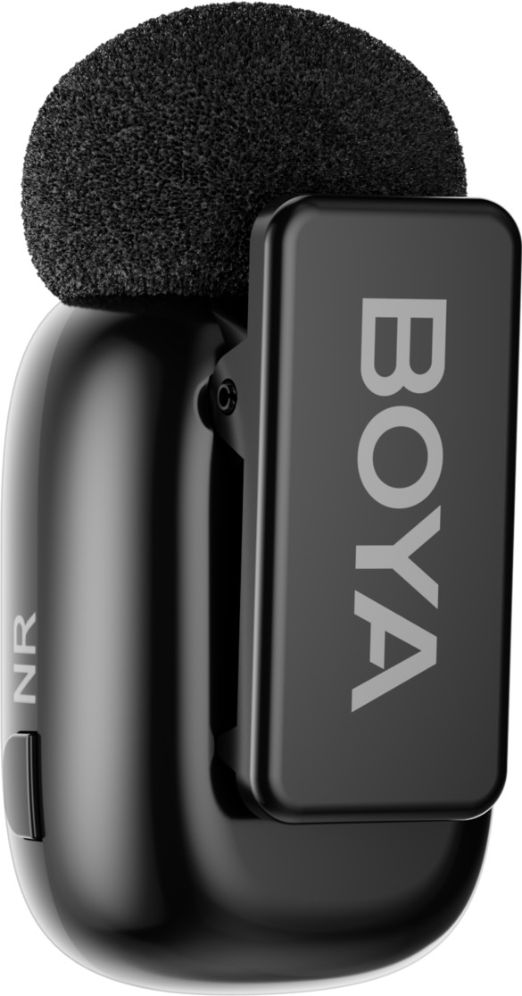 BOYA Mini Ultra-Mini Black (USB-C) back