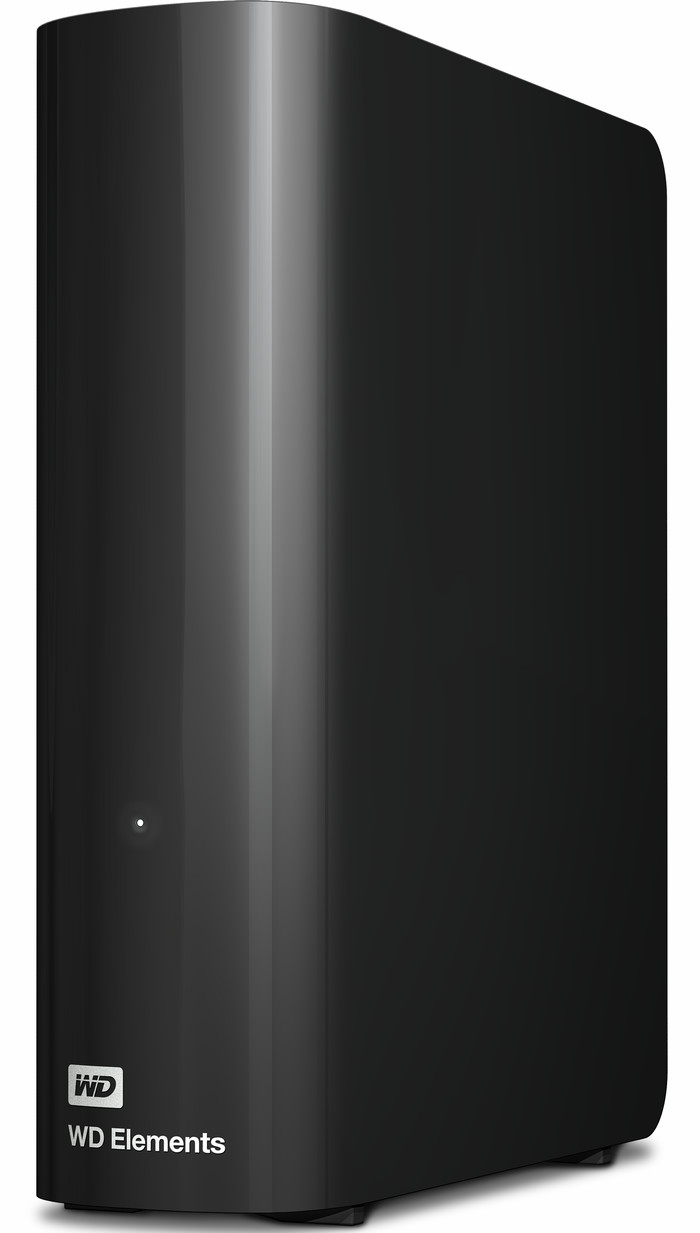 WD Elements Desktop 24TB right side