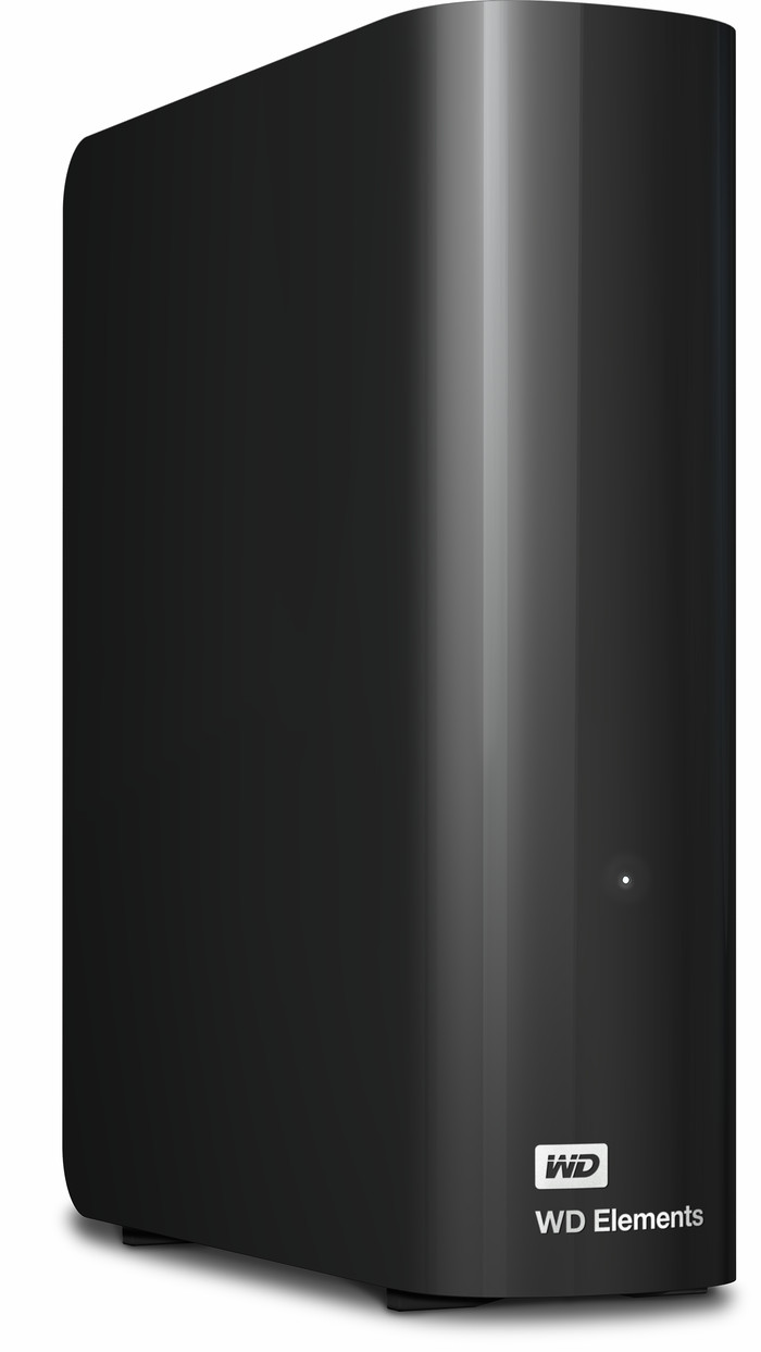 WD Elements Desktop 24TB left side