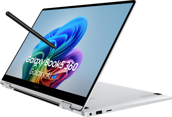 Samsung Galaxy Book5 360 Copilot+ PC NP750QHA-KB3BE + Microsoft 365 Personnel NL 1 An côté droit