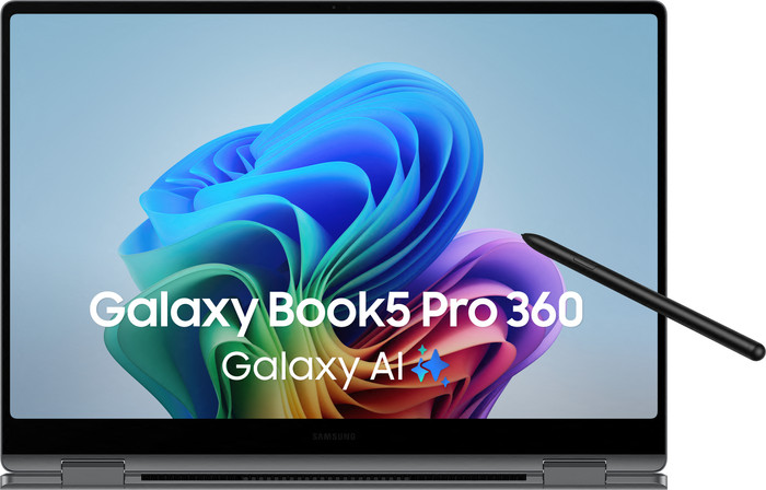 Samsung Galaxy Book5 Pro 360 OLED Copilot+ PC NP960QHA-KG3BE AZERTY avant