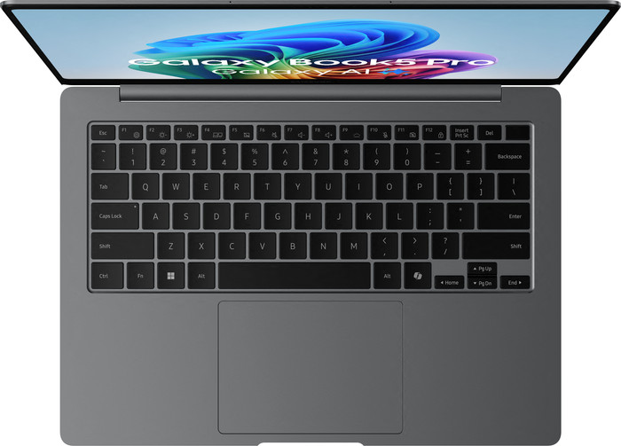 Samsung Galaxy Book5 Pro OLED Copilot+ PC NP940XHA-KG1NL bovenkant