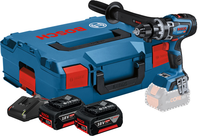 Bosch Professional GSR 18V-150 C 5,0 Ah GBA Accu (2x) Starterspakket Main Image