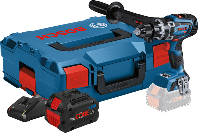 Bosch Professional GSR 18V-150 C 8.0Ah ProCORE Battery Starter Kit Main Image