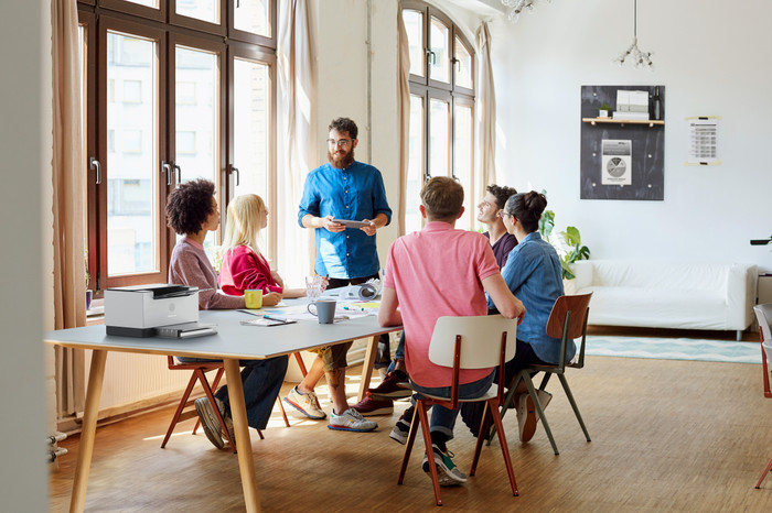 HP LaserJet MFP M234dw product in use