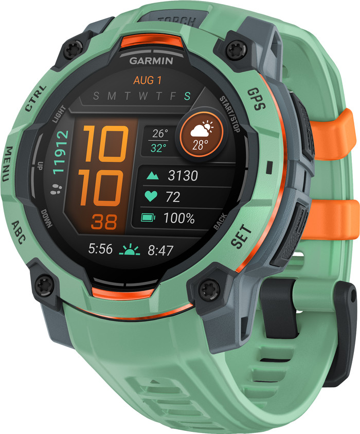 Garmin Instinct 3 45mm Groen Main Image