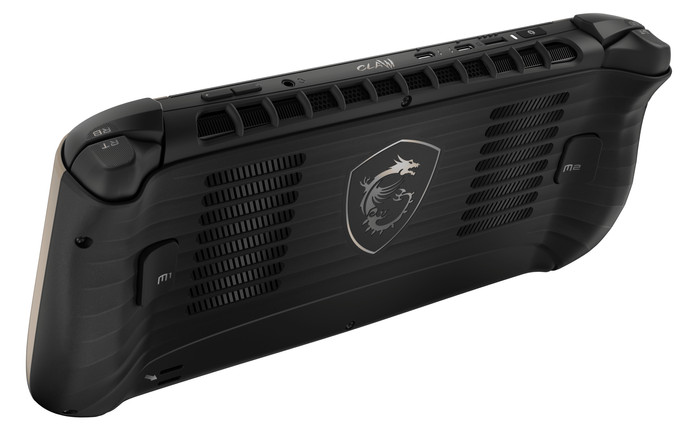 MSI Claw 8 AI+ A2VM-007NL achterkant