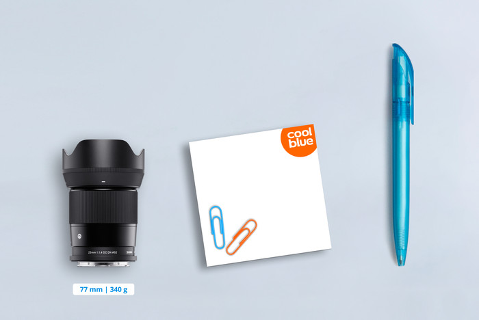 Sigma 23mm f/1.4 DC DN Contemporary X-mount visual Coolblue 1