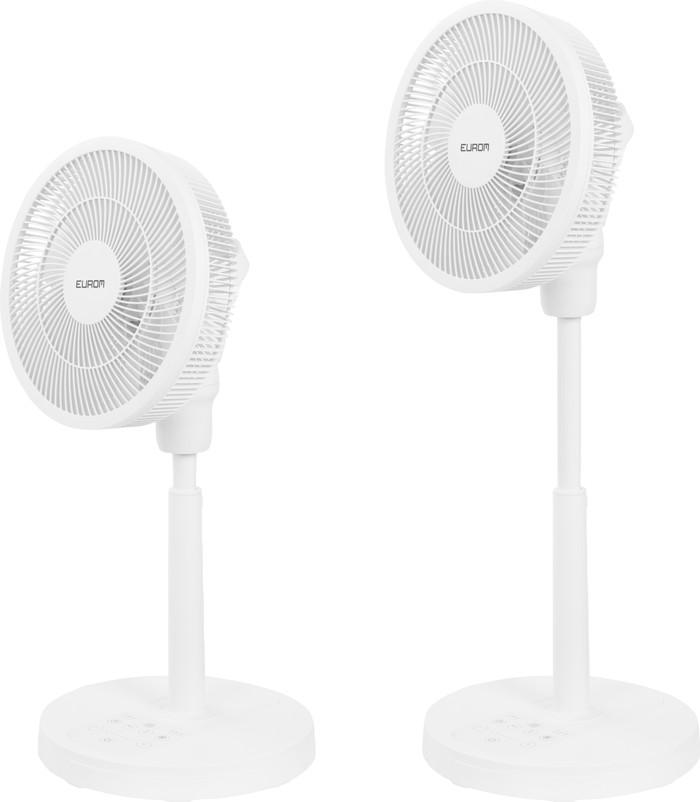 Eurom The Silent Vento 3DS White right side