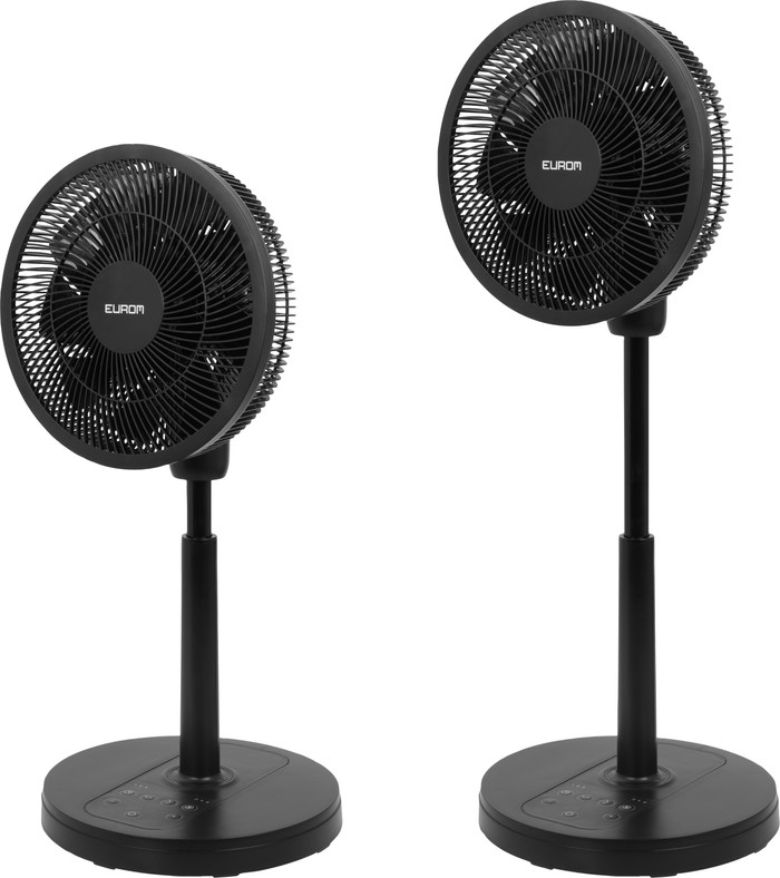 Eurom The Silent Vento 3DS Black right side