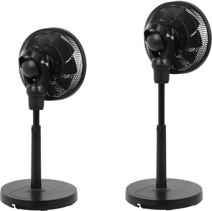 Eurom The Silent Vento 3DS Black back