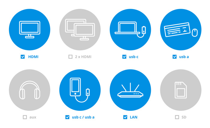 Sitecom MacBook Air Multiport Hub 6 in 2 Zilver visual Coolblue 1