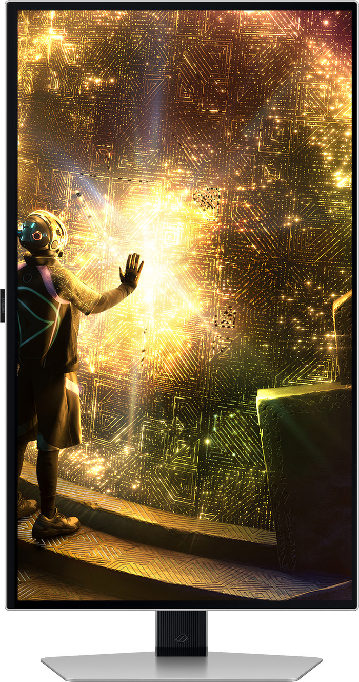 Samsung Odyssey OLED G6 LS27DG612SUXEN product in use