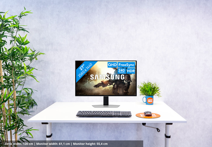 Samsung Odyssey OLED G6 LS27DG612SUXEN visual Coolblue 1