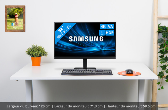 Samsung ViewFinity S8 S80UD LS32D800UAUXEN visuel Coolblue 1