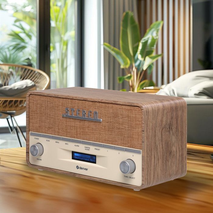 Denver DAB-36 Brun Clair produit à l'usage