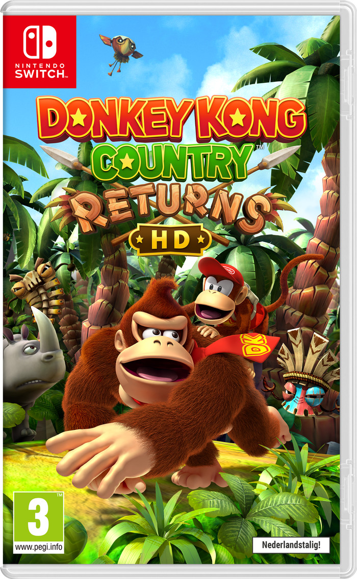 Donkey Kong Country Returns HD Nintendo Switch Main Image