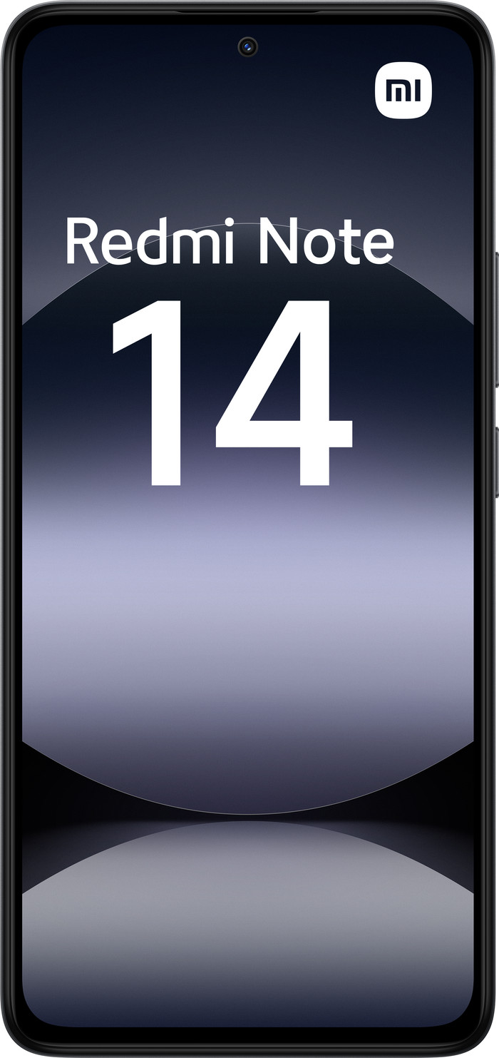 Redmi Note 14 128GB Black 4G front