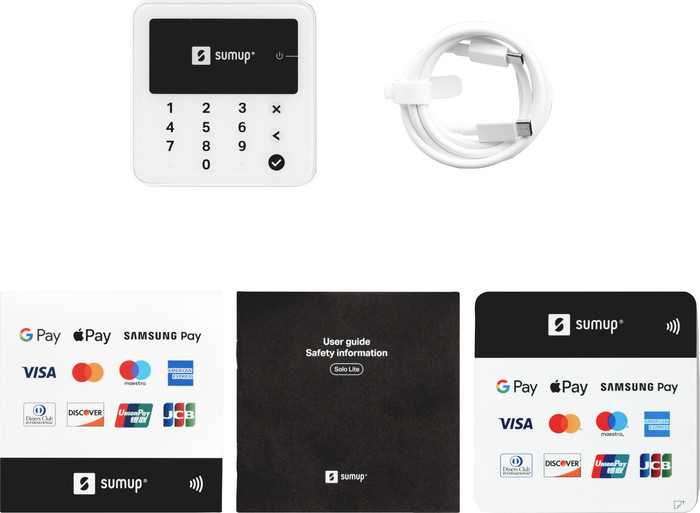 SumUp Solo Lite Contactloos Pinapparaat visual leverancier