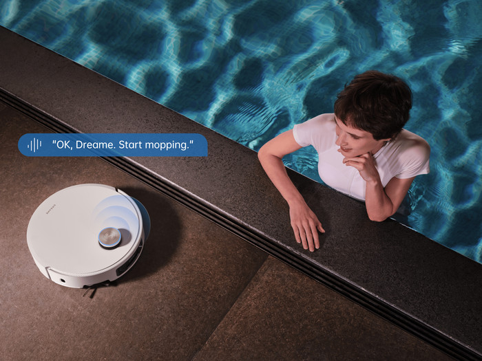 Dreame X50 Ultra Complete White product in gebruik