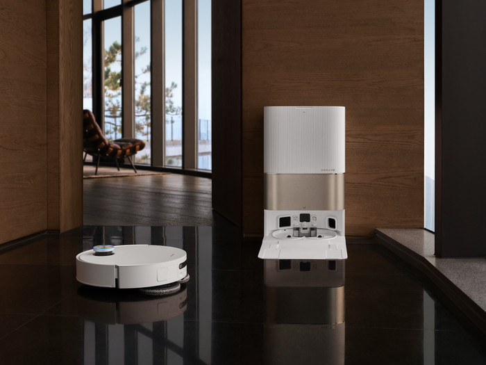 Dreame X50 Ultra Complete White product in gebruik