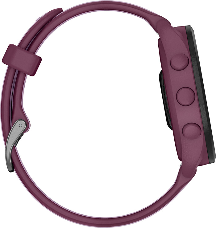Garmin Forerunner 165 Music Purple right side