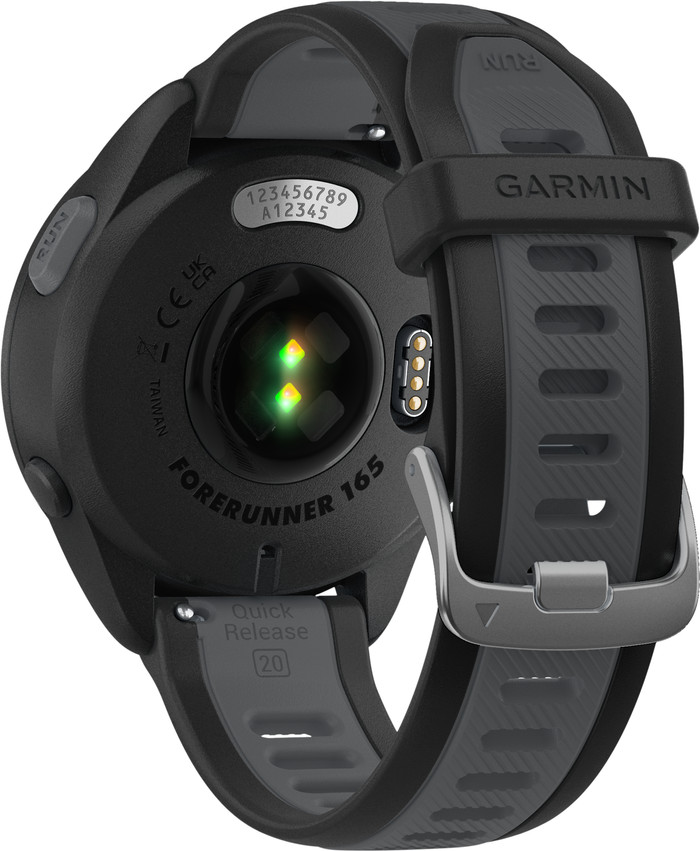 Garmin Forerunner 165 Music Black/Gray back