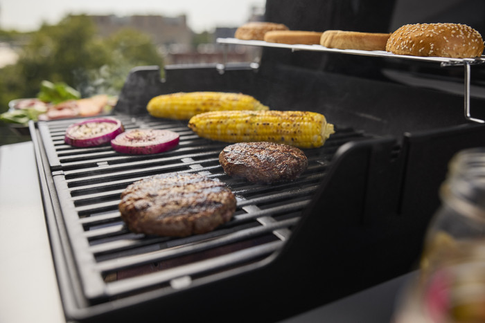 Weber Spirit E-210 product in gebruik