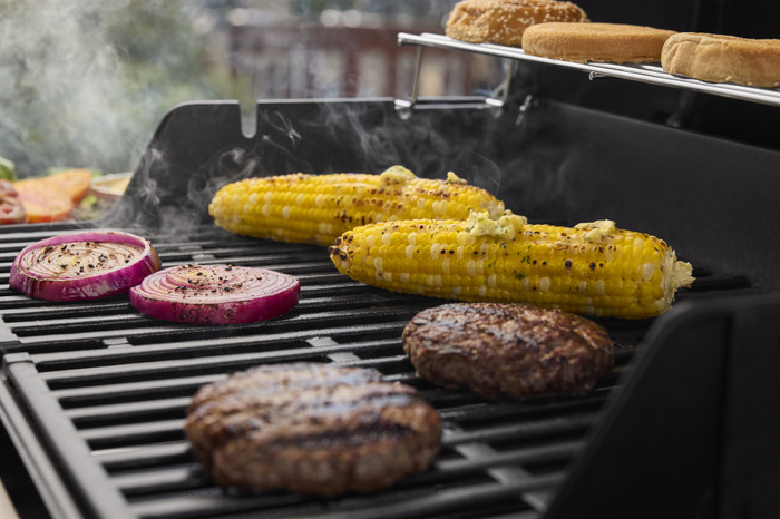 Weber Spirit E-210 product in gebruik