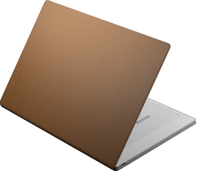 reMarkable Paper Pro Book Folio Bruin Leer detail