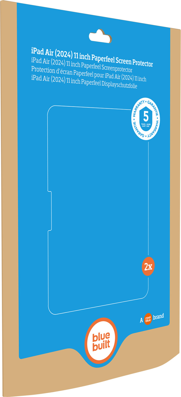BlueBuilt Apple iPad Air (2025/2024) 11 Pouces Paperfeel Protège-écran emballage
