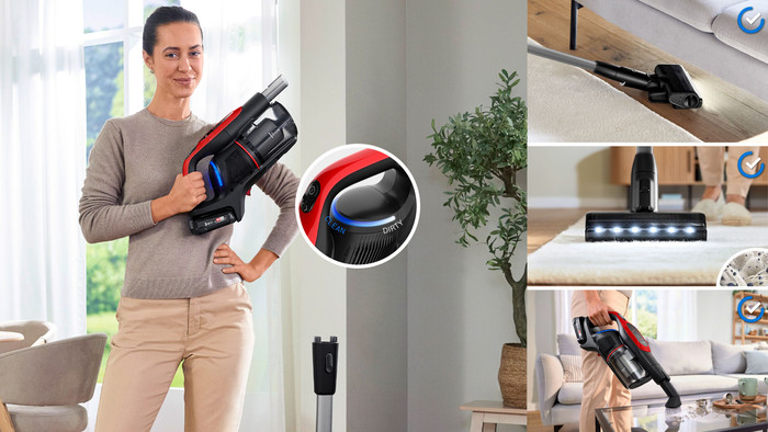 Bosch Unlimited 9 BBS931PET Pro Animal product in gebruik