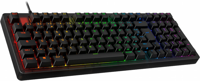 HyperX Origins 2 1800 Gaming Toetsenbord Azerty linkerkant